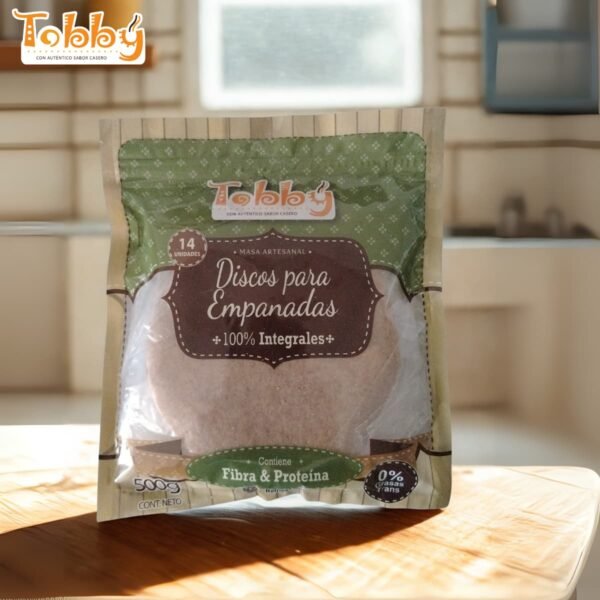 Discos para empanadas 100% Integrales