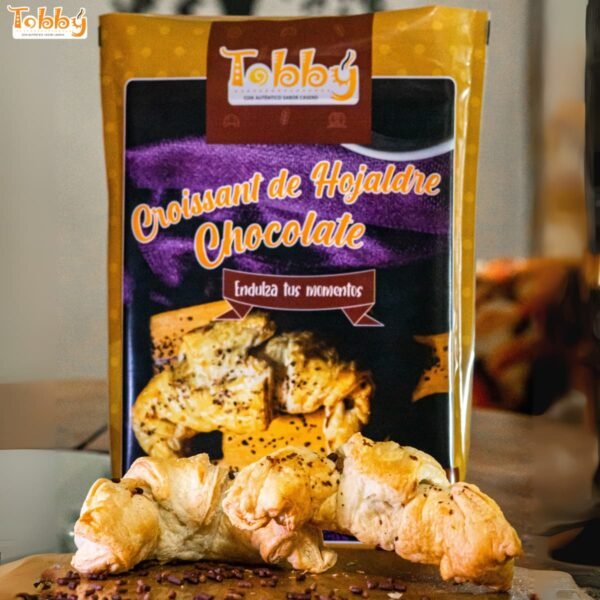 Croissant rellenos de Chocolate